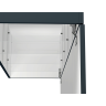 Пенал подвесной CERSANIT MODUO 40 универсальный темно-серый 69350